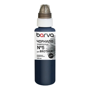 Чорнило Barva Brother universal 5 100 мл,black (BU5-479e) зображення 1