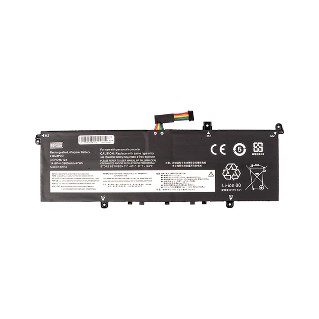 Аккумулятор для ноутбука LENOVO ThinkBook 13s ITL (L19M4PDD) 14.8V 3200mAh PowerPlant (NB482498) - изображение 1