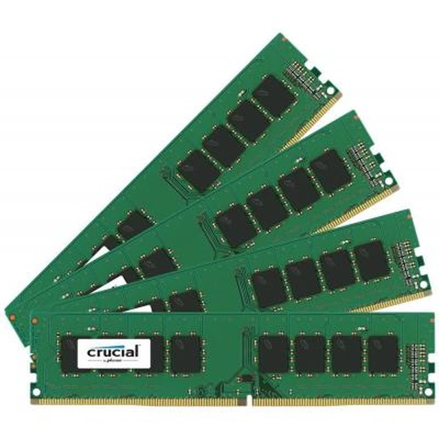 Модуль пам'яті для комп'ютера DDR4 64GB (4x16GB) 2133 MHz Micron (CT4K16G4DFD8213) - зображення 1