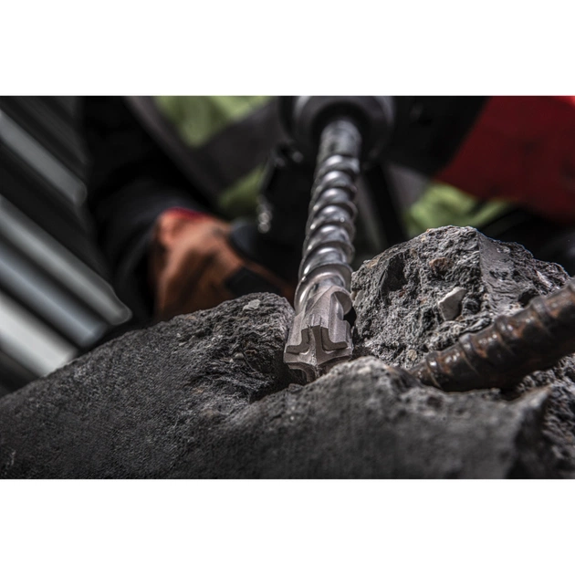 Бур Milwaukee по бетону SDS-MAX 16,0х340х200мм (4932352756) - picture 4