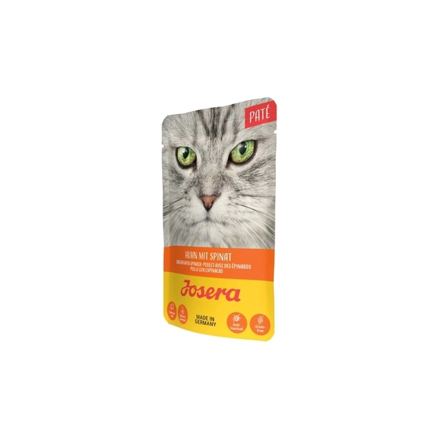 Вологий корм для кішок Josera Pate Huhn mit Spinat курка зі шпинатом (4032254750055) - зображення 1