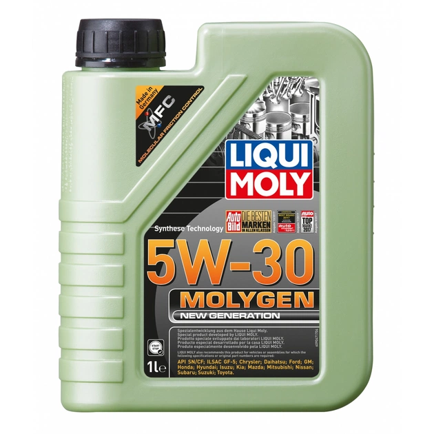 Моторна олива Liqui Moly Molygen New Generation 5W-30 1л. (LQ 9041) - изображение 1