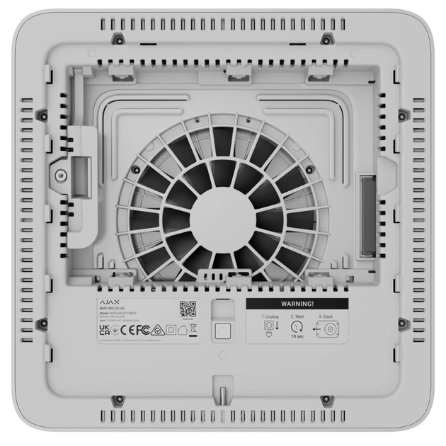 Відеореєстратор Ajax NVR HAC (16ch) ASP White - picture 5
