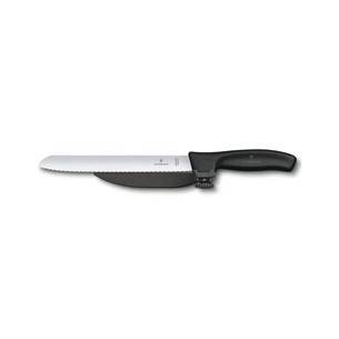 Кухонний ніж Victorinox SwissClassic DUX 21 см Serrated Black (6.8663.21) зображення 1