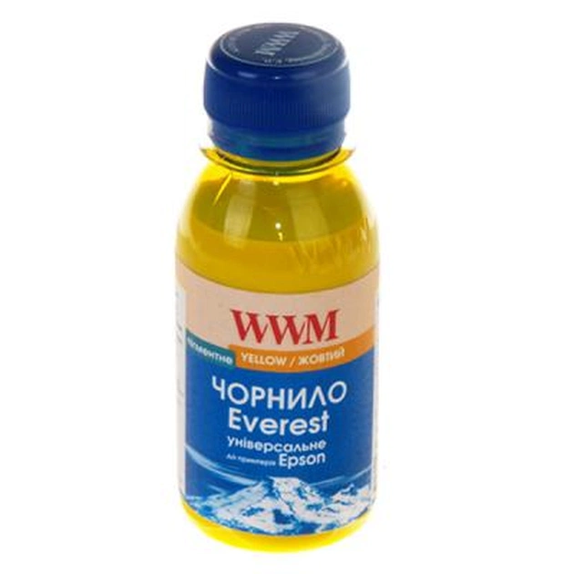 Чорнило WWM EPSON UNIVERSAL EVEREST pigmented Yellow (EP02/YP-2) - зображення 1