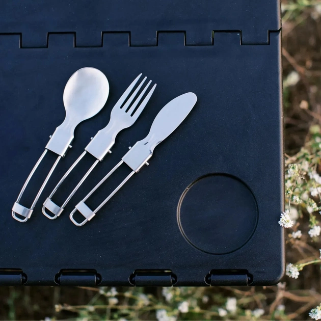 Набір туристичного посуду Tribe Compact Set сталевий (T-FC-0021-metal) - picture 7