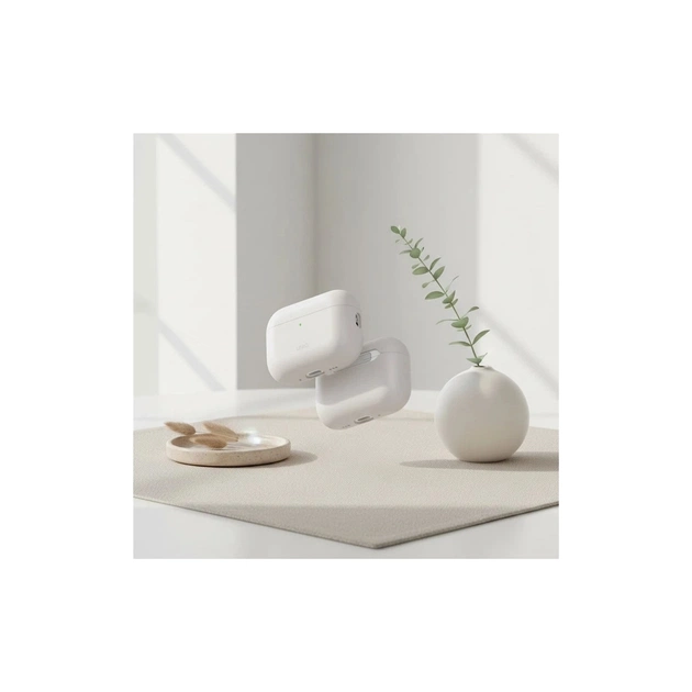 Чохол для навушників Uniq Lino для AirPods Pro 3 gen Silicone Grey (8886463696866) - picture 9