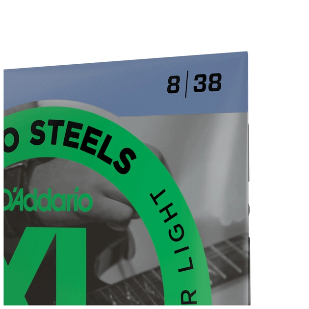 Струни для гітари D'Addario XL ProSteels Extra Super Light (8-38) (EPS530) - зображення 4