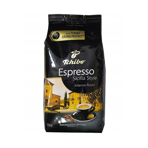 Кава Tchibo Espresso Sicilia Style в зернах 1 кг (4061445008293) - изображение 1
