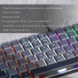 Клавіатура GamePro MK140R Red Swich Low Profile USB Dark Gray (MK140R) - зменшене зображення 9