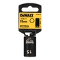 Торцева головка DeWALT IMPACT ударная короткая, 1/2" х 15 мм, шестигранная (DT7533) - зменшене зображення 2