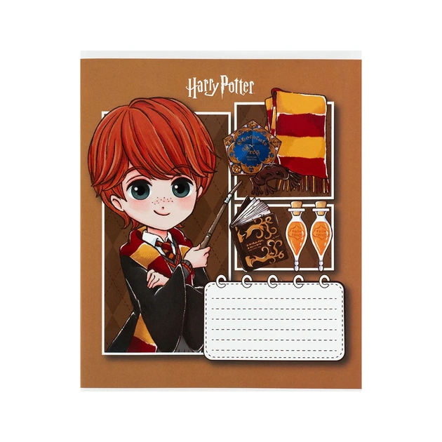 Зошит Kite Harry Potter, 12 аркушів, коса лінія (HP26-235) - зображення 6