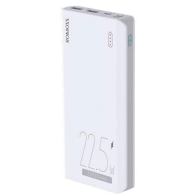 Универсальная мобильная батарея Romoss Sense6F 20000mAh 22.5W White (PPH80-611-1121H) - изображение 1