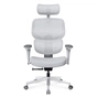 Офісне крісло Mealux D2 Air Fabric Grey (HF-D2 F/G) - зменшене зображення 2