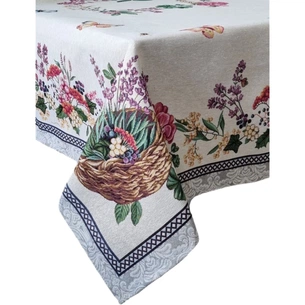 Скатертина Прованс Лавандове поле 95х100 (4823093438545) зображення 1