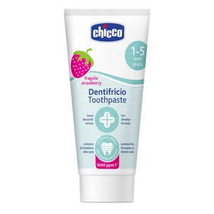 Дитяча зубна паста Chicco Полуниця з фтором 50 мл (07429.00) зображення 1