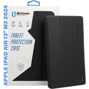 Чохол до планшета BeCover Tri Fold Hard Apple iPad Air 13" M2/M3 (2024/2025) Black (711471) зображення 1