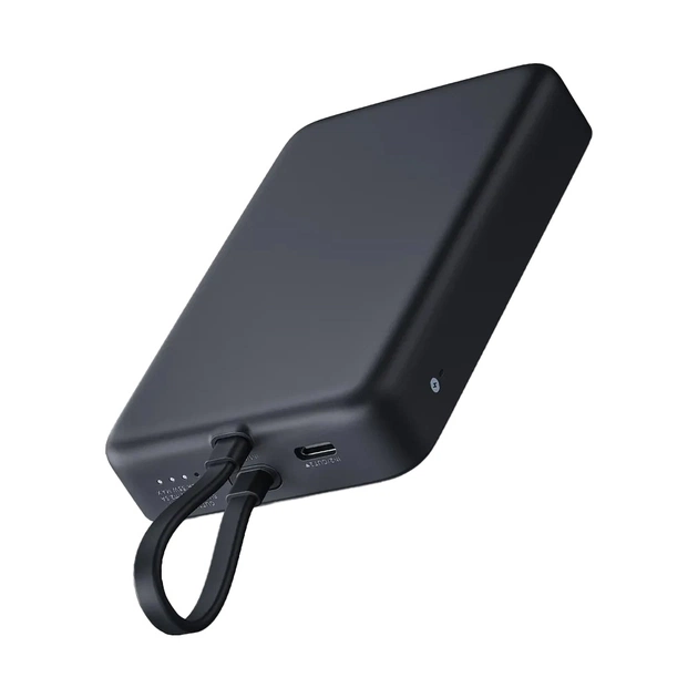 Батарея універсальна Xiaomi 10000mAh 33W Magnetic Integrated Cable grey (BHR9823GL) - зображення 1