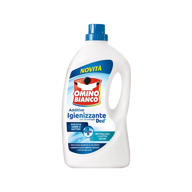 Засіб для видалення плям Omino Bianco Дезінфікуючий 900 мл (8004060129314) - зображення 1