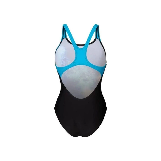 Купальник Arena Vibrant Swimsuit Swim Pro Back 008936-580 Чорний 40 (3468337504849) - зображення 9