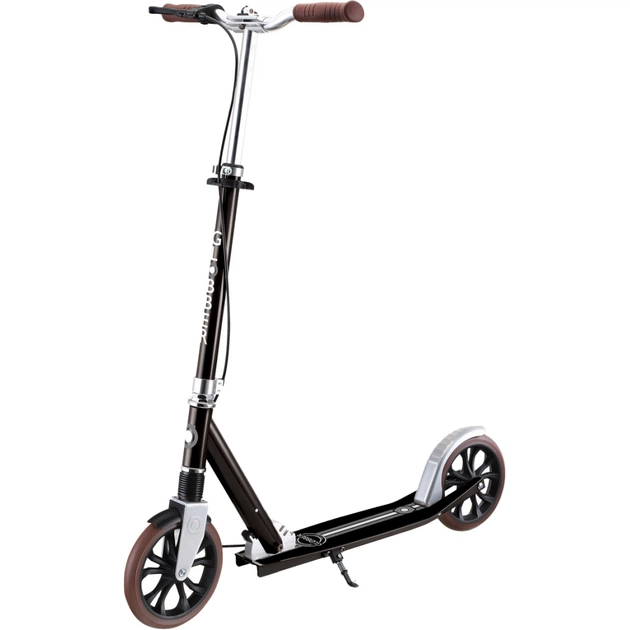 Самокат Globber NL205 Deluxe з ручним гальмом Чорний (685-120) - зображення 1