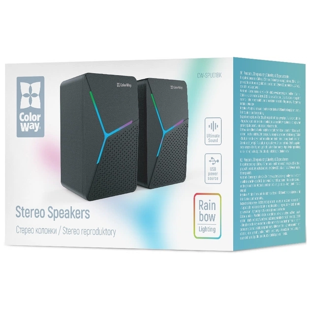 Акустична система ColorWay CW-SPU01BK Black (CW-SPU01BK) - picture 5