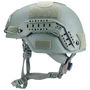 Шолом військовий Alpine Crown Bulletproof Helmet Mich Tweron Kevlara M Олива (25111-007-M) зображення 1