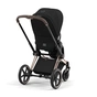 Набір текстилю для коляски Cybex Priam Deep Black (521002417) - зменшене зображення 3
