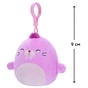 М'яка іграшка Squishmallows на кліпсі – Морж Пепе 9 см (SQCP00150) - зменшене зображення 4