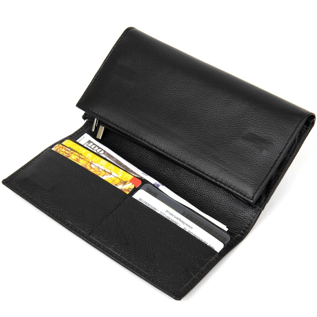Гаманець ST Leather Чорний (19388) - зображення 7