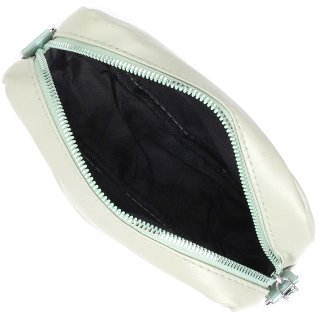 Сумка Vintage Женская кросс-боди с монетницей из экокожи Фисташковая (22797) - изображение 8