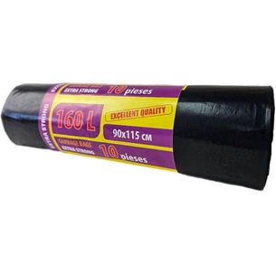 Пакети для сміття Grey Pack Міцні 40 мкм 160 л 10 шт. (l16010ES) picture 1