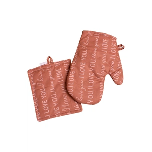 Кухонна прихватка MirSon Набір №7002 бязь прихватка 17х17 см + рукавичка-прихватка 27х17 см (2200006772699) изображение 1