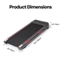 Бігова доріжка Oyeet Walking Pad Treadmill TM-YT103 з авторегулюванням нахилу (TM-YT103) - зменшене зображення 10