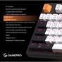 Клавіатура GamePro MK170B Hot-Swap Red Swich RGB USB UA Black - зменшене зображення 11