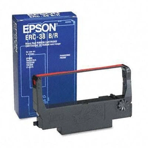 Картридж Epson ERC-38 Black/Red Ribbon Cassette (C43S015376) зображення 1