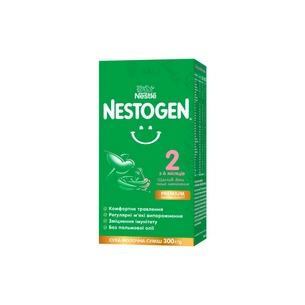 Дитяча суміш Nestogen 2 з лактобактеріями L. Reuteri з 6 міс. 300 г (7613287101631) зображення 1
