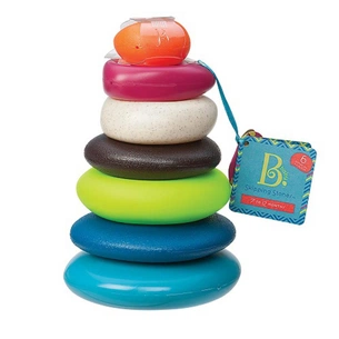 Развивающая игрушка Battat Пирамидка Морские камешки (BX1372Z) изображение 1