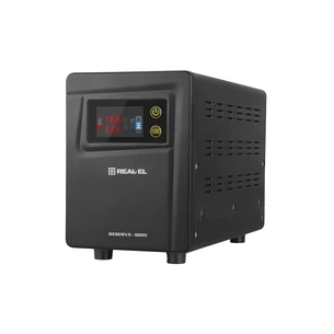 Пристрій безперебійного живлення REAL-EL RESERVE-1000 (EL122100004) изображение 1