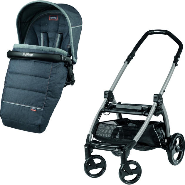 Коляска Peg-Perego Book Plus Blue Denim (PACK04-00000000004) - зображення 1