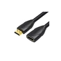 Кабель мультимедийный HDMI M to HDMI F 2.0m black Vention (VAA-B06-B200) - уменьшенное изображение 1
