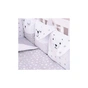 Дитячий постільний набір Верес Smiling animals white-gray new (216.07.110*90) - зменшене зображення 3