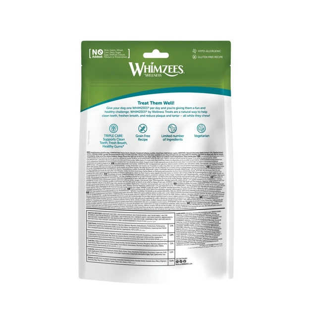 Лакомство для собак Whimzees Stix XS 56 шт (8718627752548) - изображение 3