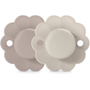 Пустушка Suavinex Wonder фізіологічна 2 шт, 0-6 місяців, світло-рожева та нюдова (308400) изображение 1