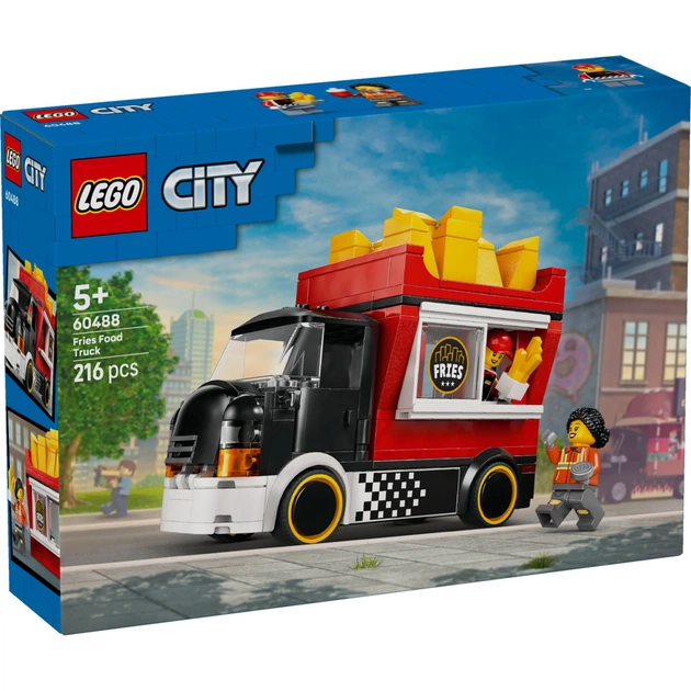 Конструктор LEGO City Вантажівка з картоплею фрі (60488) - зображення 1