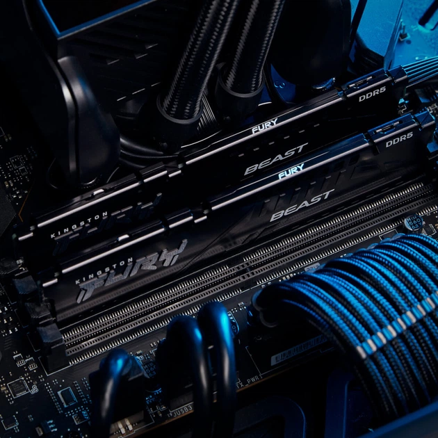Модуль пам'яті для комп'ютера DDR5 16GB (2x8GB) 5600 MHz Beast Kingston Fury (ex.HyperX) (KF556C36BBEK2-16) - picture 11