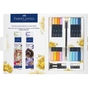 Художественный маркер Faber-Castell набор двухсторонних Goldfaber Sketch Markers Romantic Manga с аксессуарами (33009) - уменьшенное изображение 2