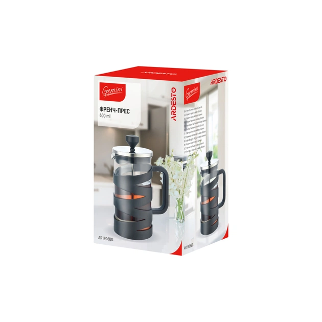 Френч-прес Ardesto Gemini 600 мл (AR1906BG) - picture 4