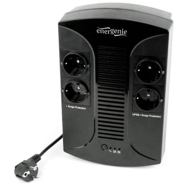 Пристрій безперебійного живлення EnerGenie EG-UPS-002 850VA, (EG-UPS-002) - зображення 1