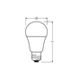Автолампа Osram LED лампа побутова (8543709000) (OS CLA60-095/840VL) - уменьшенное изображение 2